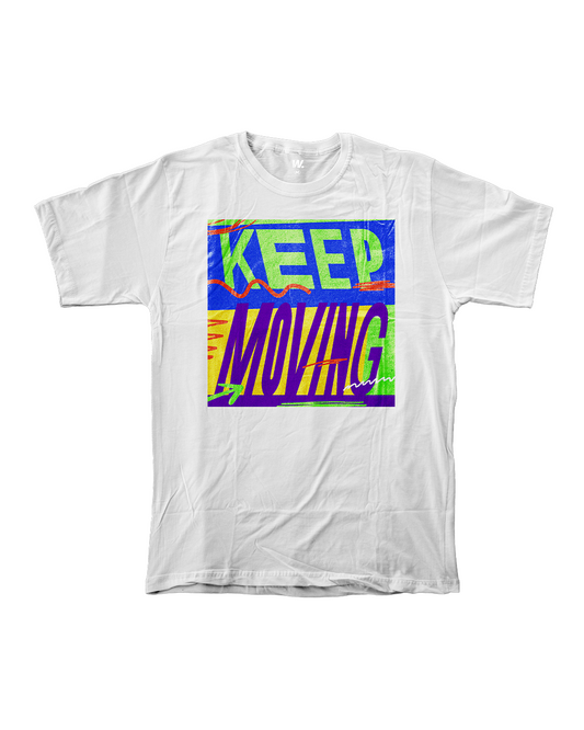 Camiseta estampada - Keep Moving