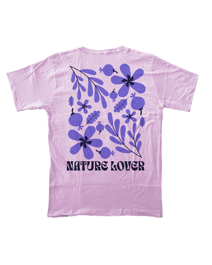 Camiseta femenina estampada - Nature