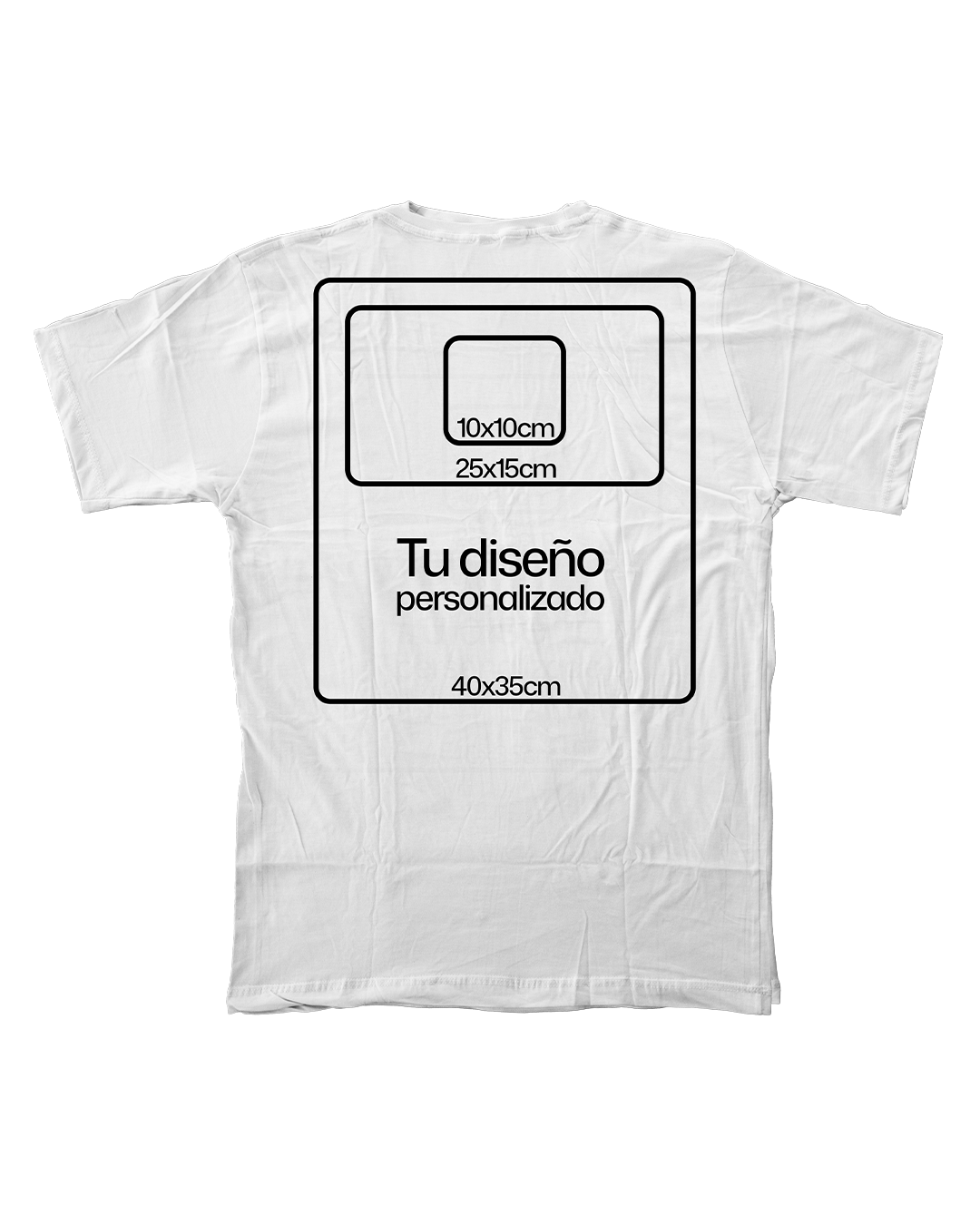 Camiseta lisa - Estampa personalizada