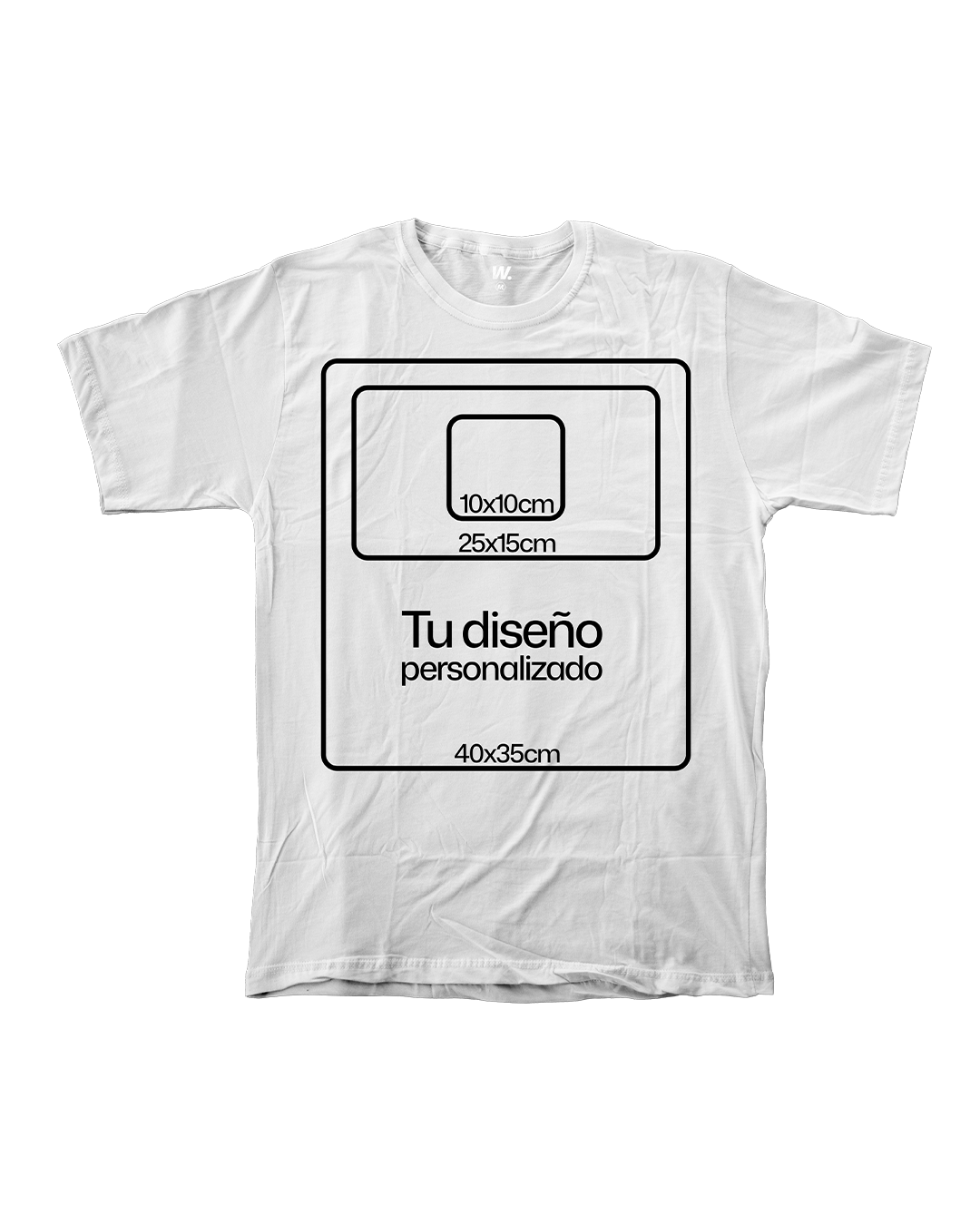 Camiseta lisa - Estampa personalizada