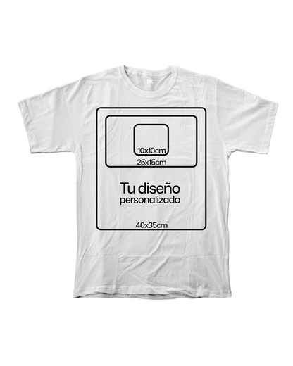 Camiseta lisa - Estampa personalizada